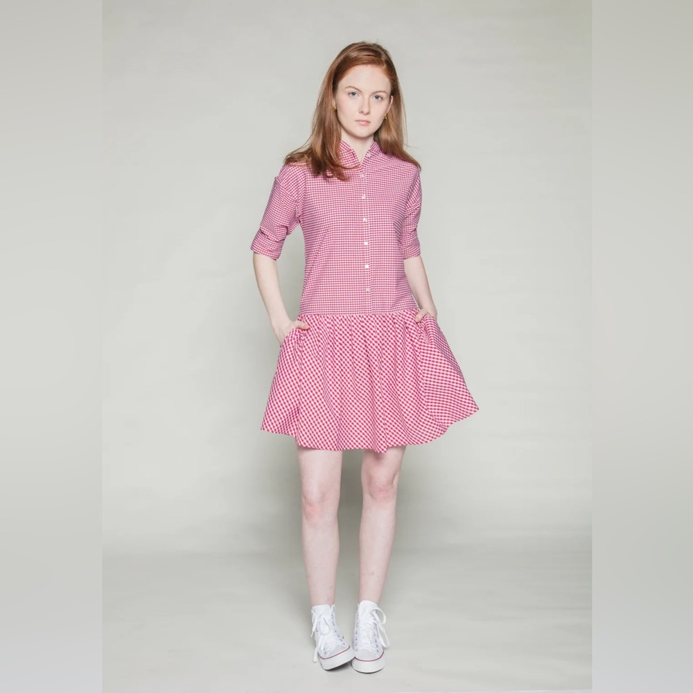 August Morgan Tom Collins Dress, S
